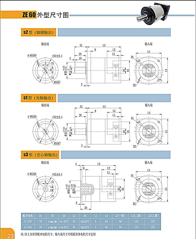 上海權立ZE行星減速機